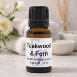 Teakwood and Fern Fragrance Oil, 10 ml