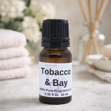 Tobacco and Bay Fragrance Oil, 10 ml