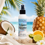 Tropical Vacation Body Spray, Hydrating Body Mist for Daily Use