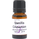 Vanilla Cinnamon Fragrance Oil, 10 ml Premium, Long Lasting Diffuser Oils, Aromatherapy