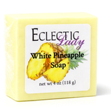 White Pineapple Handmade Glycerin Soap