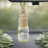 White Sage Scented Car Diffuser