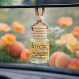 Wild Peach Poppies Scented Car Diffuser