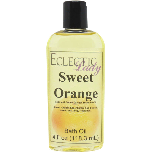 Sweet Orange Essential Oil Bath Oil