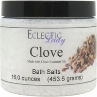 Clove Essential Oil Bath Salts