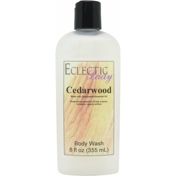 cedarwood essential oil body wash