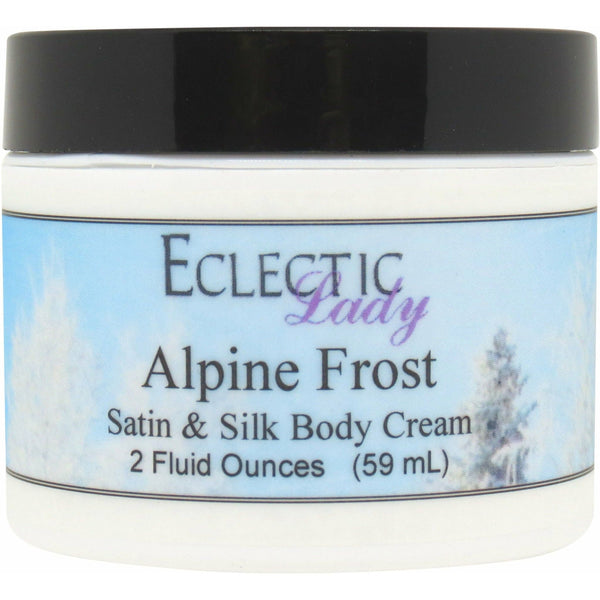 Alpine Frost Satin And Silk Cream
