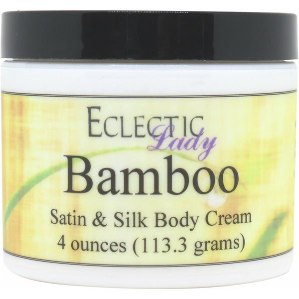 Bamboo Satin And Silk Cream