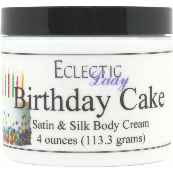 Birthday Cake Satin And Silk Cream