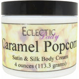 Caramel Popcorn Satin And Silk Cream