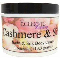 Cashmere And Silk Satin And Silk Cream