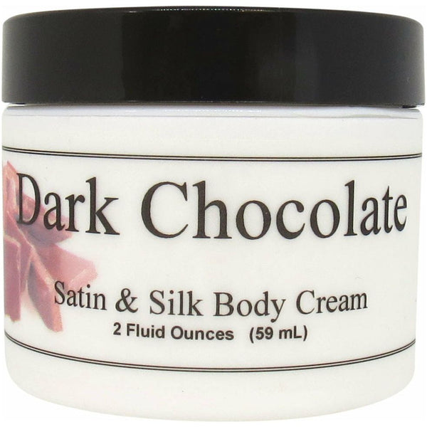 Dark Chocolate Satin And Silk Cream