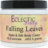 Falling Leaves Satin And Silk Cream