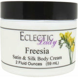 Freesia Satin And Silk Cream