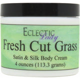 Fresh Cut Grass Satin And Silk Cream