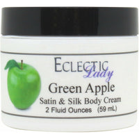 Green Apple Satin And Silk Cream