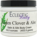 Green Clover And Aloe Satin And Silk Cream