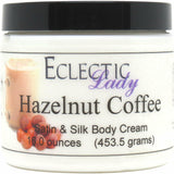 Hazelnut Coffee Satin And Silk Cream