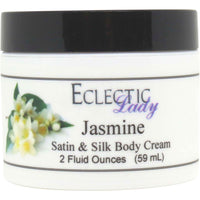 Jasmine Satin And Silk Cream