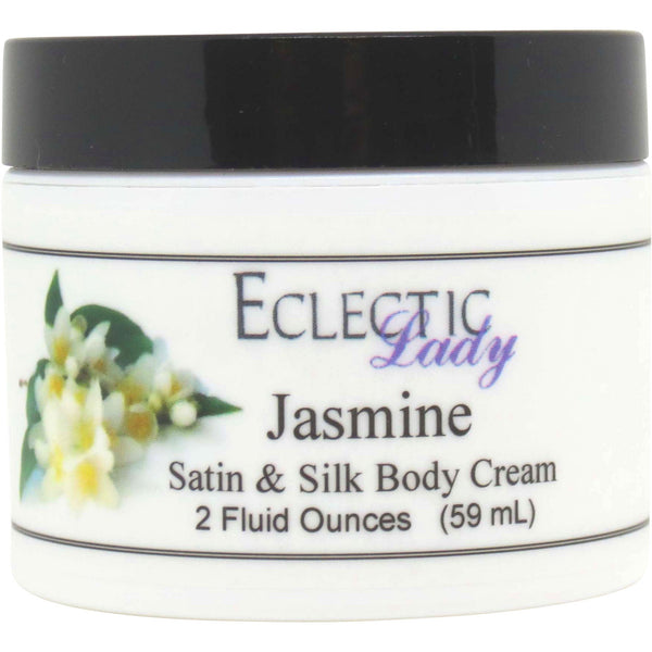 Jasmine Satin And Silk Cream