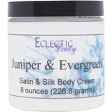 Juniper And Evergreen Satin And Silk Cream