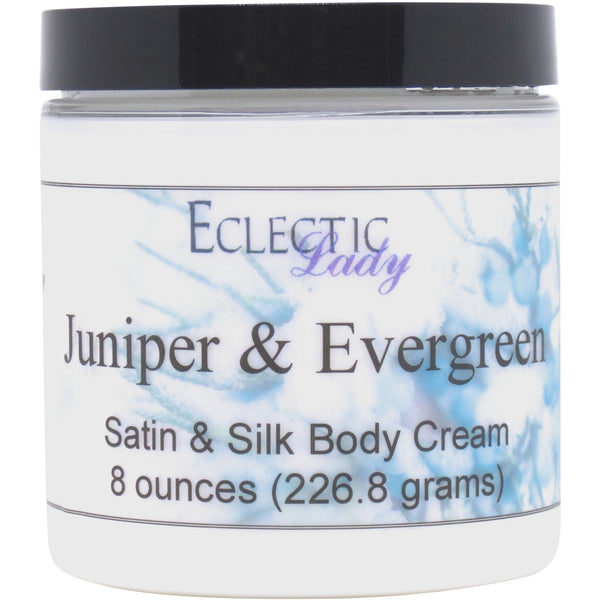 Juniper And Evergreen Satin And Silk Cream