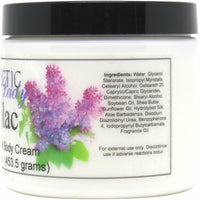 Lilac Satin And Silk Cream