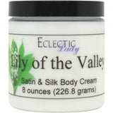Lily Of The Valley Satin And Silk Cream