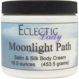 Moonlight Path Satin And Silk Cream