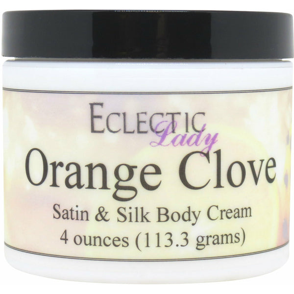 Orange Clove Satin And Silk Cream