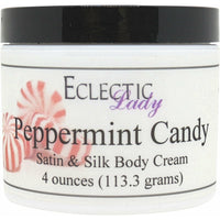 Peppermint Candy Satin And Silk Cream