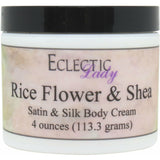 Rice Flower And Shea Satin And Silk Cream