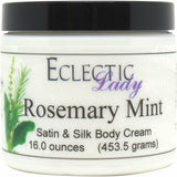 Rosemary Mint Satin And Silk Cream