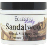 Sandalwood Satin And Silk Cream