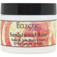Sandalwood Rose Satin And Silk Cream