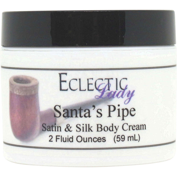 Santas Pipe Satin And Silk Cream