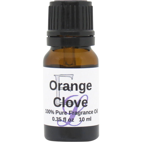 Orange Clove Fragrance Oil, 10 ml Premium, Long Lasting Diffuser Oils, Aromatherapy