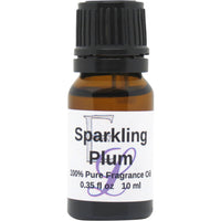 Sparkling Plum Fragrance Oil, 10 ml Premium, Long Lasting Diffuser Oils, Aromatherapy