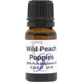 Wild Peach Poppies Fragrance Oil, 10 ml Premium, Long Lasting Diffuser Oils, Aromatherapy