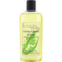 Green Clover And Aloe Massage Oil
