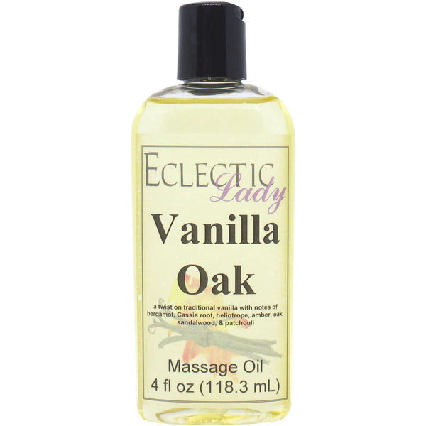 Vanilla Oak Massage Oil