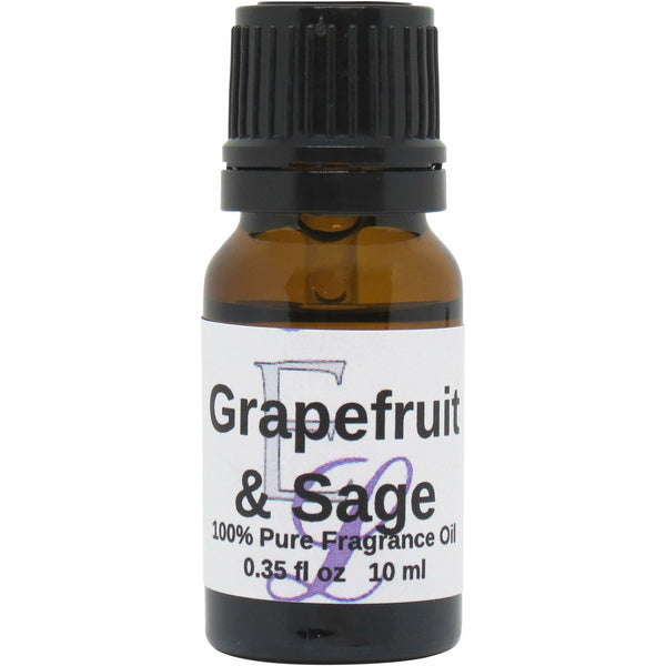 Grapefruit And Sage Fragrance Oil 10 Ml