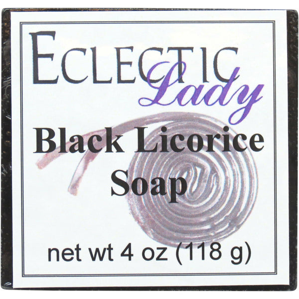 Back Licorice Handmade Glycerin Soap