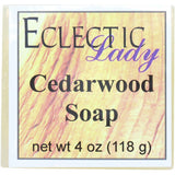 Cedarwood Essential Oil Handmade Glycerin Soap