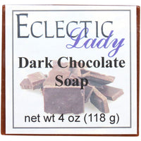 Dark Chocolate Handmade Glycerin Soap