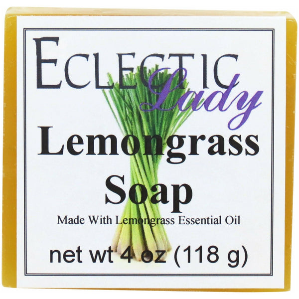 Lemongrass Essential Oil Handmade Glycerin Soap