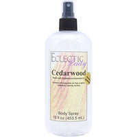Cedarwood Essential Oil Body Spray