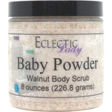 Baby Powder Walnut Body Scrub