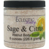 Sage And Citrus Walnut Body Scrub