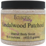 Sandalwood Patchouli Walnut Body Scrub